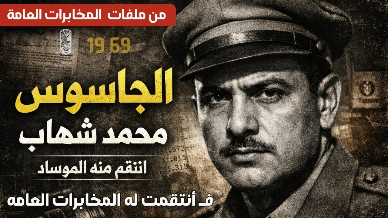 الجاسوس محمد شهاب- إنتقم منه الموساد فـ إنتقمت له المخابرات المصرية-أسرع هجمة مرتدة للمخابرات العامة