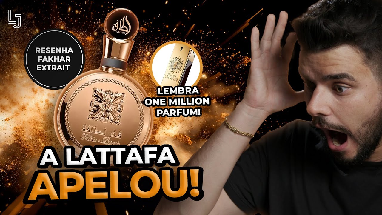 A LATTAFA APELOU! O FAKHAR EXTRAIT LEMBRA O ONE MILLION PARFUM! O MELHOR PERFUME DA MARCA!