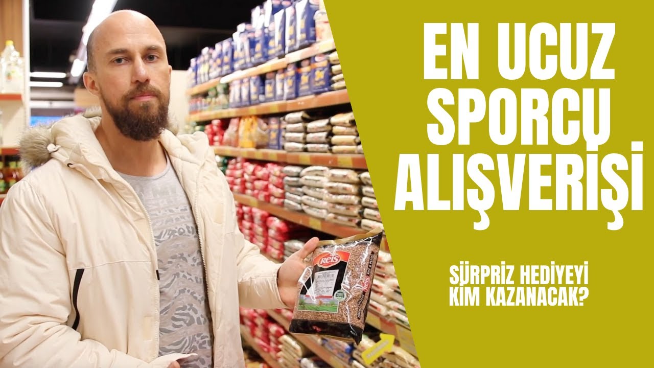 EN UCUZ SPORCU ALIŞVERİŞİ(ET-TAVUK YOK) MARKET TAVSİYELERİ