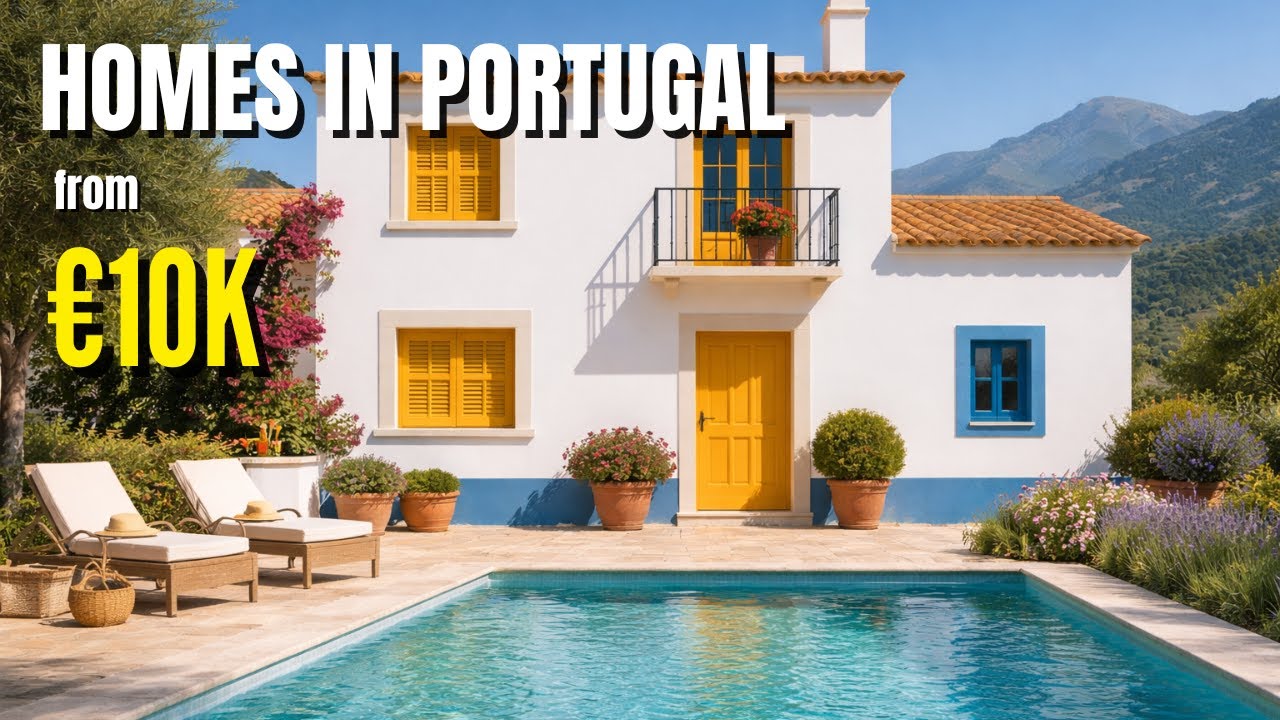 5 Affordable Homes in Portugal from €10,000
