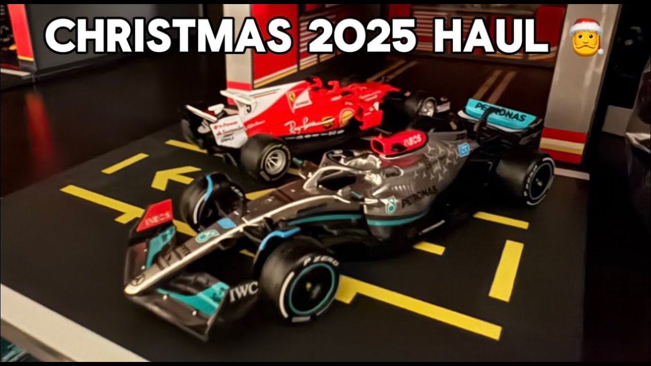My Christmas 2025 F1 1/43 haul!