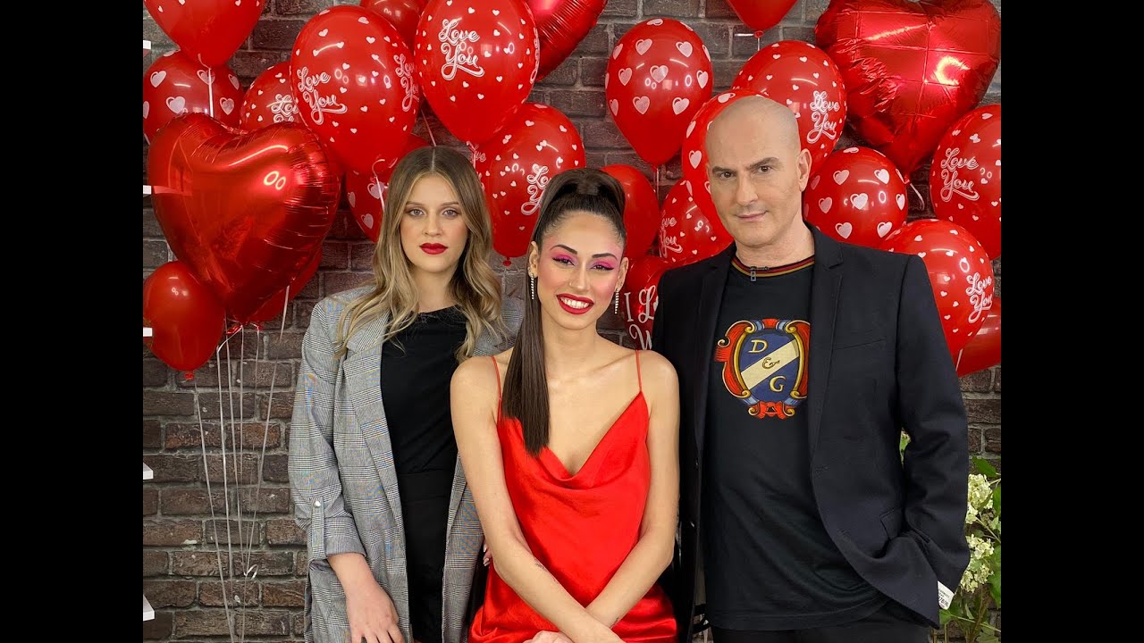 ירין שחף מארח את שי בנבנישתי לאיפור חגיגי לוולנטיינ'ס