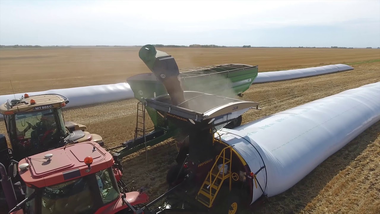 Pro Grain Bagger and J&M Grain Cart | Product Demo | Flaman Agriculture