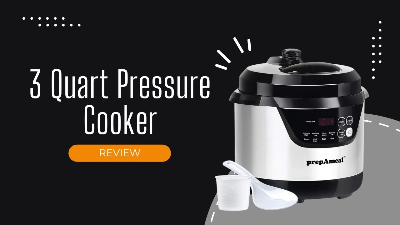 Quick and Delicious: PrepAmeal 3 Quart Pressure Cooker | Review