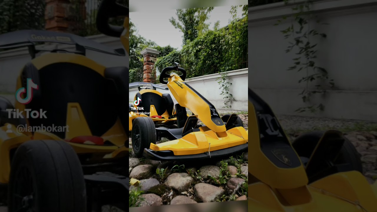 Magical moments with lamborghini 🔥 #ninebotgokartpro #gokartracing #lambo #lamborghinistyle
