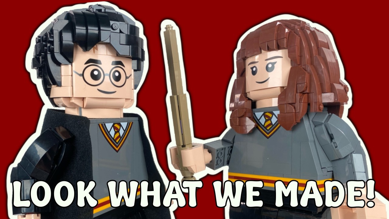 Ты — сборный LEGO Гарри!! | Обзор набора LEGO Гарри Поттер 76393 Гарри Поттер и Гермиона Грейнджер!
