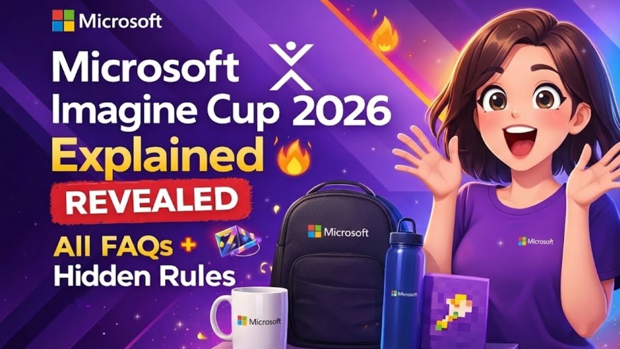 Подробности о Microsoft Imagine Cup 2026 🔥 | Все часто задаваемые вопросы + раскрыты скрытые прав...