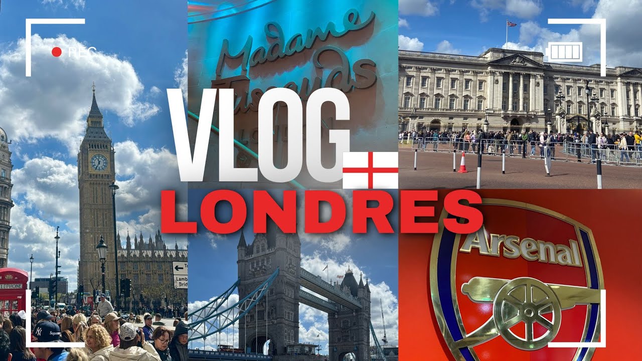 Vlog de Londres 🏴󠁧󠁢󠁥󠁮󠁧󠁿 - Nosso roteiro de 3 dias, principais pontos turísticos e atrações.
