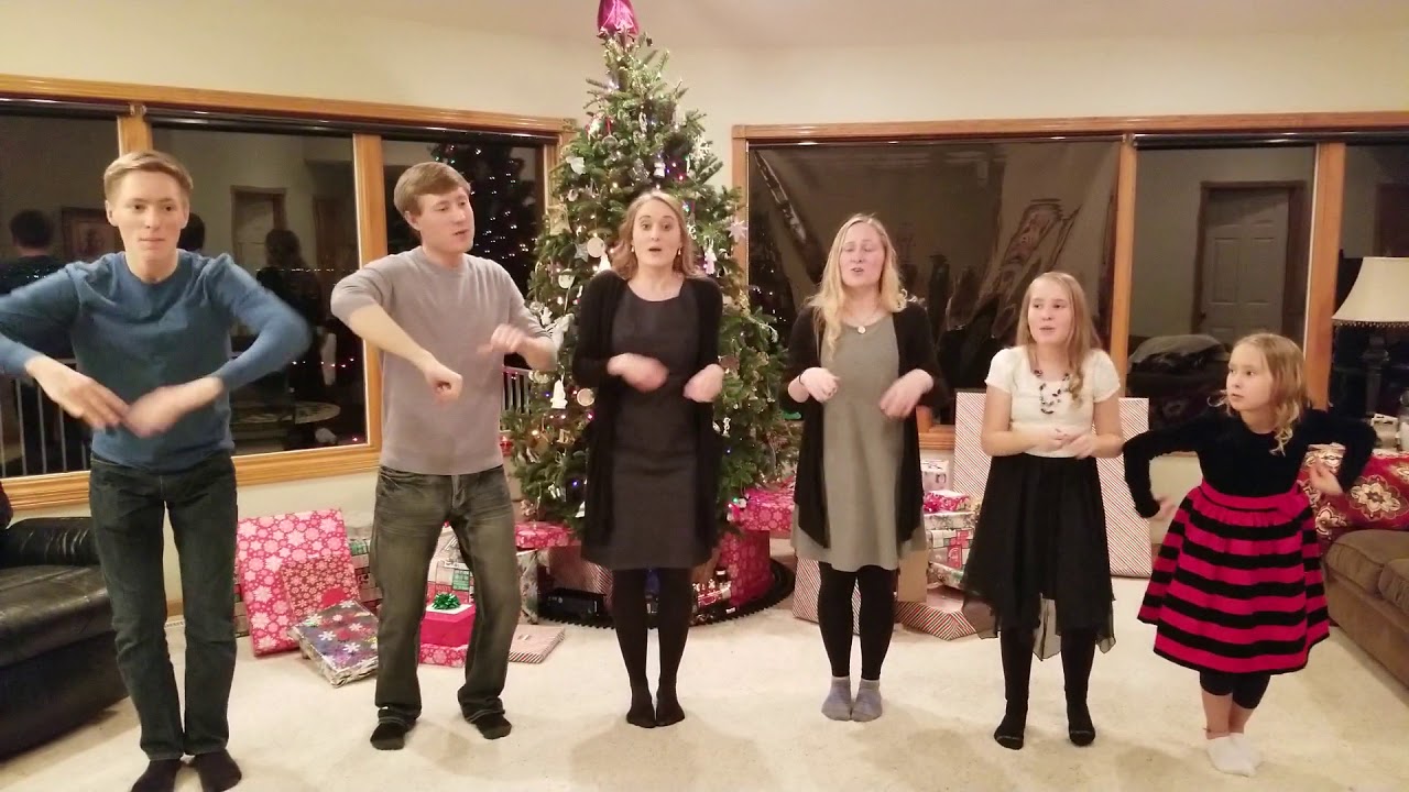 The Twelve Days of Christmas with actions