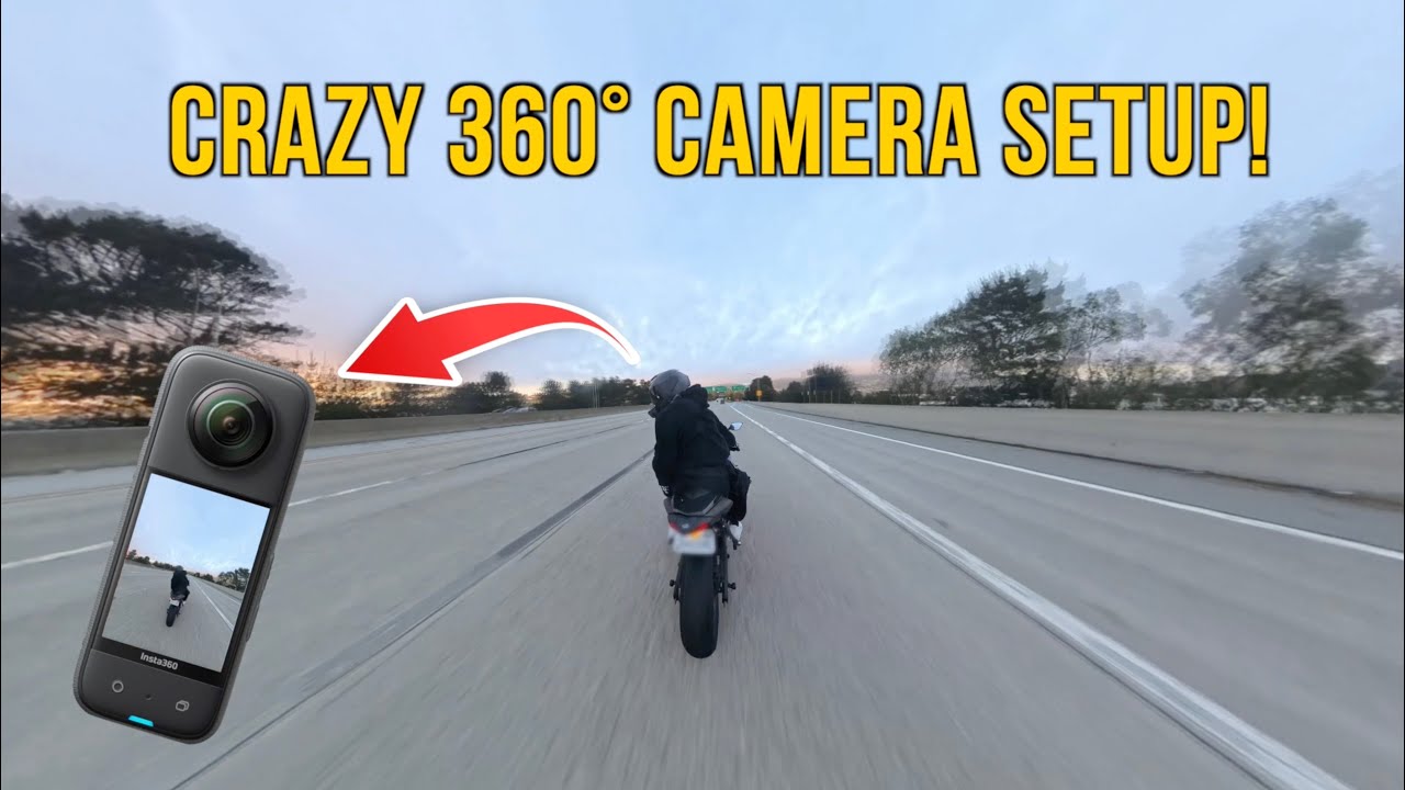 How To Set Up Any 360&deg; Camera on Motorcycle | Insta360 X4 & GoPro MAX