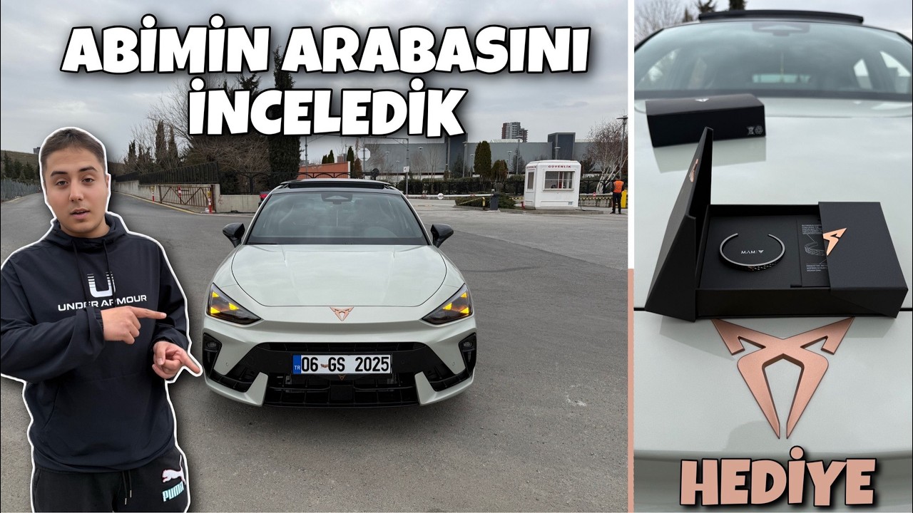 ABİMİN YENİ ARABASINI İNCELEDİK !! SÜRPRİZ HEDİYE
