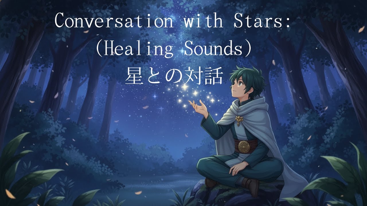Lunaris: Conversation with Stars  (Instrument; Relaxation Music: 1hr. 13 minutes) （ルナリスと星の対話; bgm）