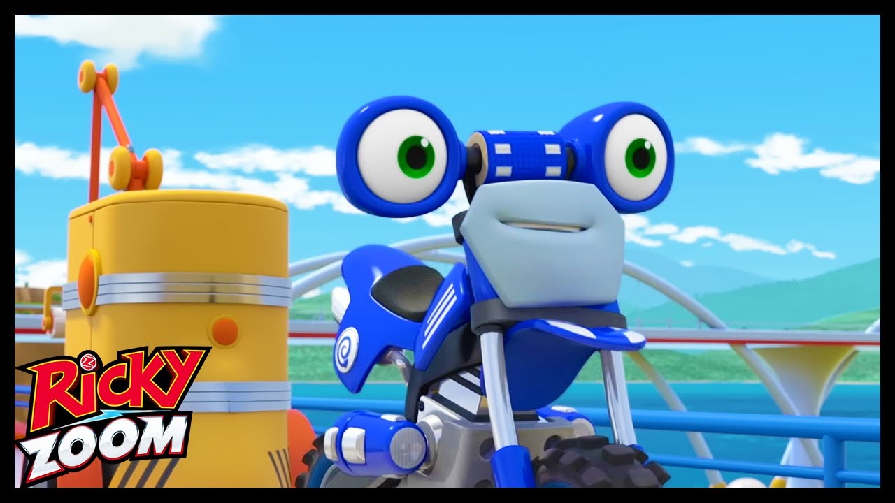 It's Race Day! (Compilation) | Ricky Zoom | Cartoons For Kids