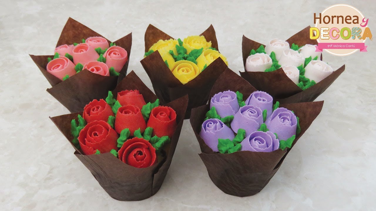 CUPCAKES DE RAMO DE FLORES / #102