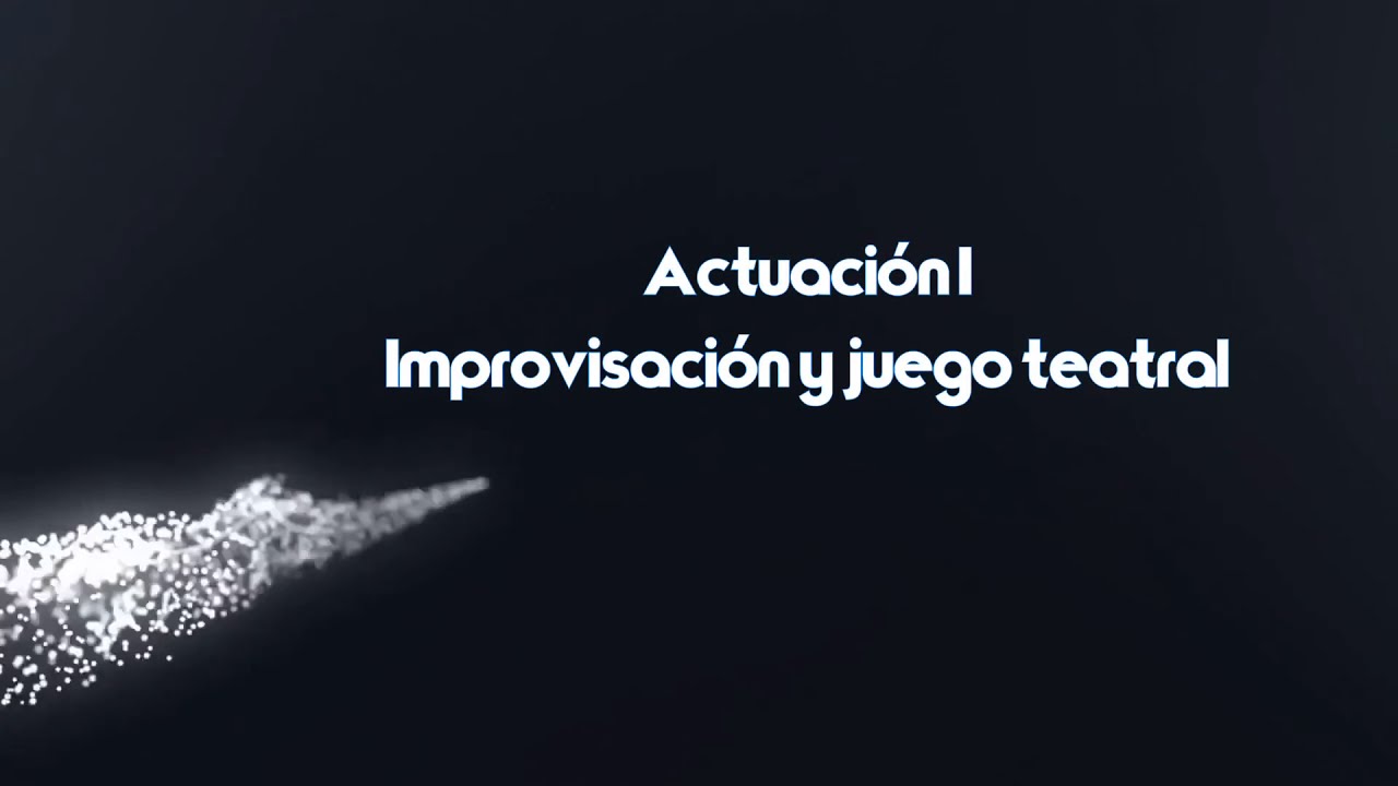 Actuaci&oacute;n I  Improvisaci&oacute;n y juego teatral 2021