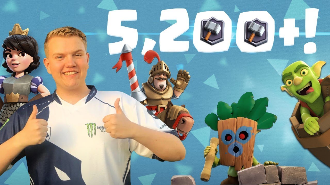 INSANE CYCLE! 2.9 Log Bait Dart Goblin Deck LIVE Ladder Gameplay - Clash Royale