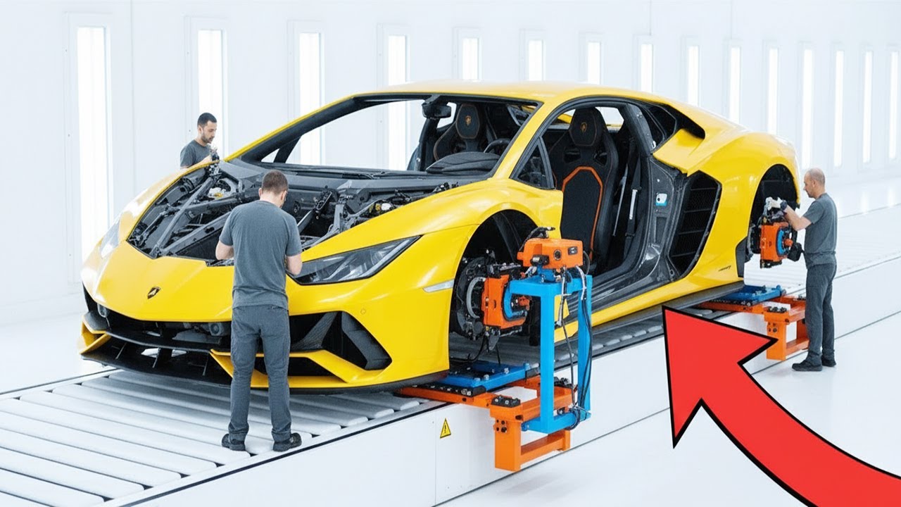 Inside the Factory: Forging the Lamborghini Revuelto’s Aerospace Carbon Fiber Monocoque