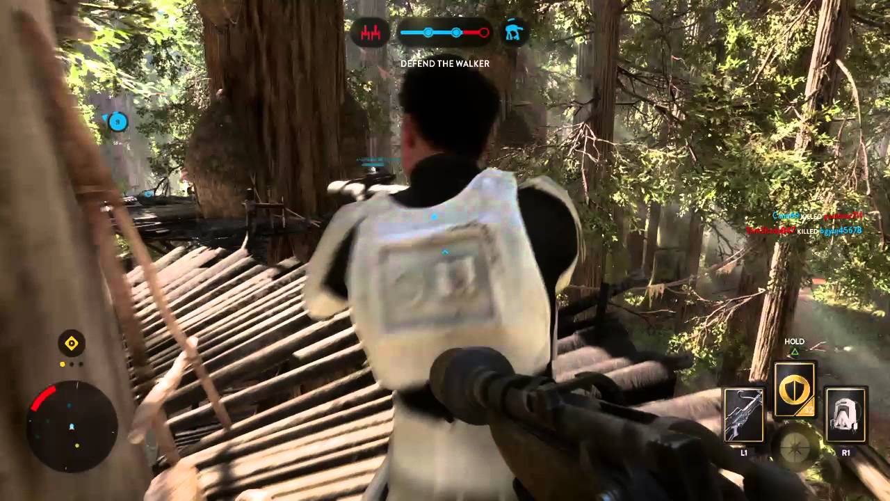 On an Exploding AT-AT