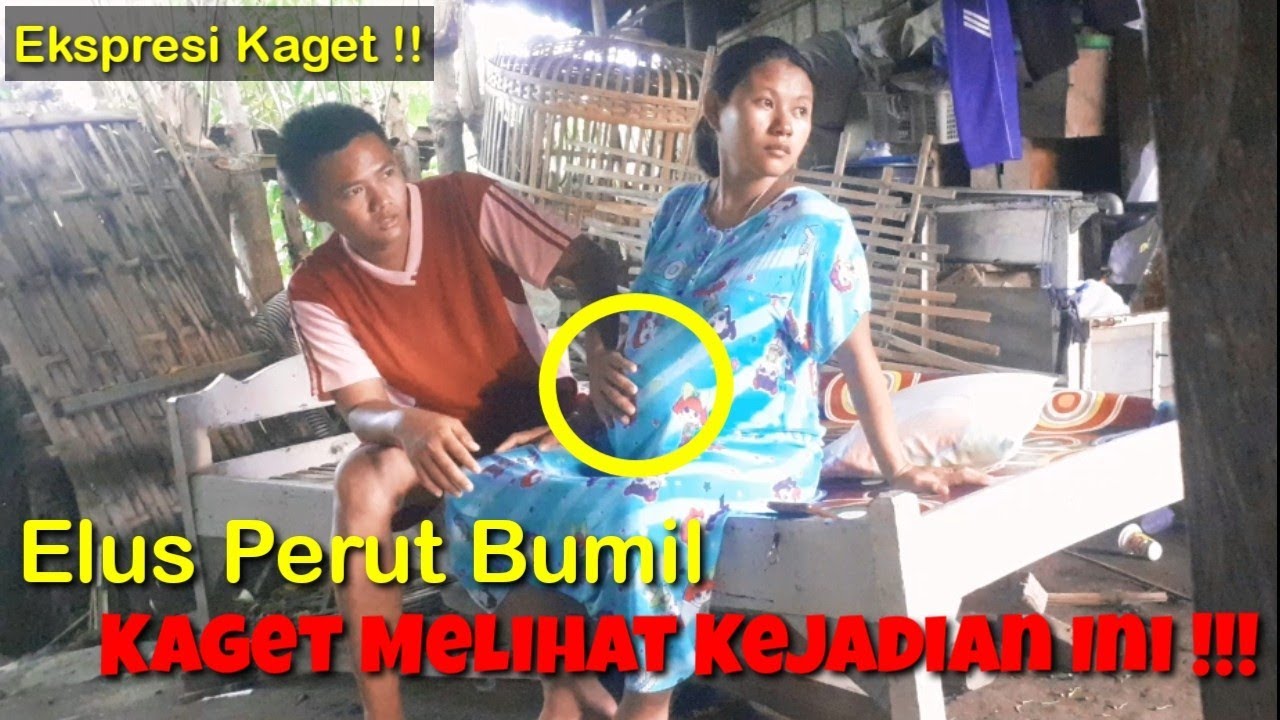 Elus Perut Bumil | Kaget Seketika Melihat Kejadian Ini !!