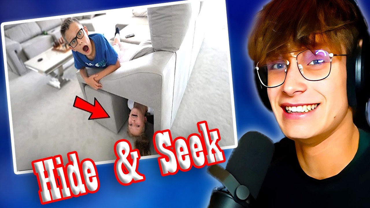 Реакция на игру в прятки от SIS против BRO с призом в 1000 долларов!