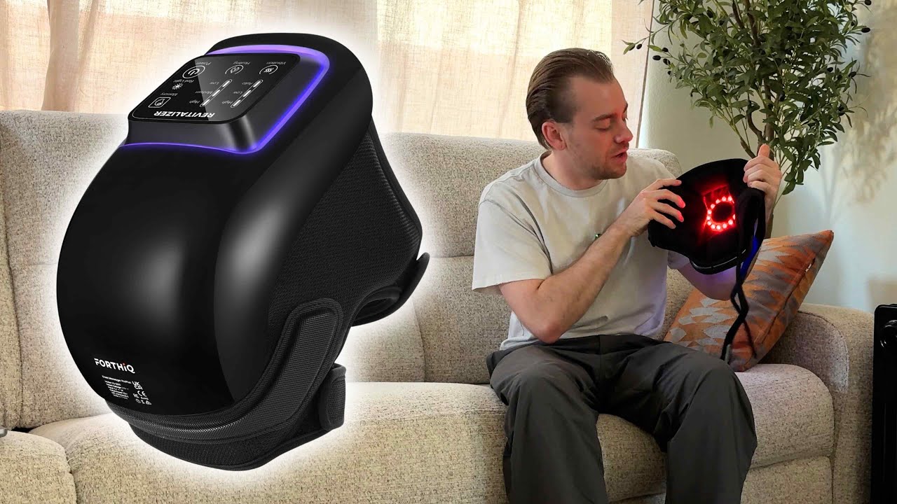 Обзор наколенника FORTHiQ Knee Massager Pro+ &ndash; подогрев, красный свет и вибрация для глубокого ра...