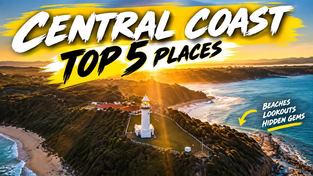 5 COOL PLACES TO VISIT ON THE CENTRAL COAST