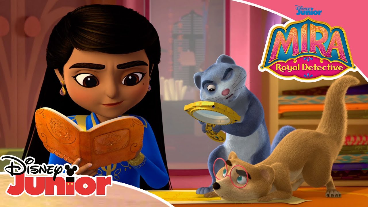 🔎 Sprawa kr&oacute;lewskiego szala | Mira - nadworna detektyw | Disney Junior Polska