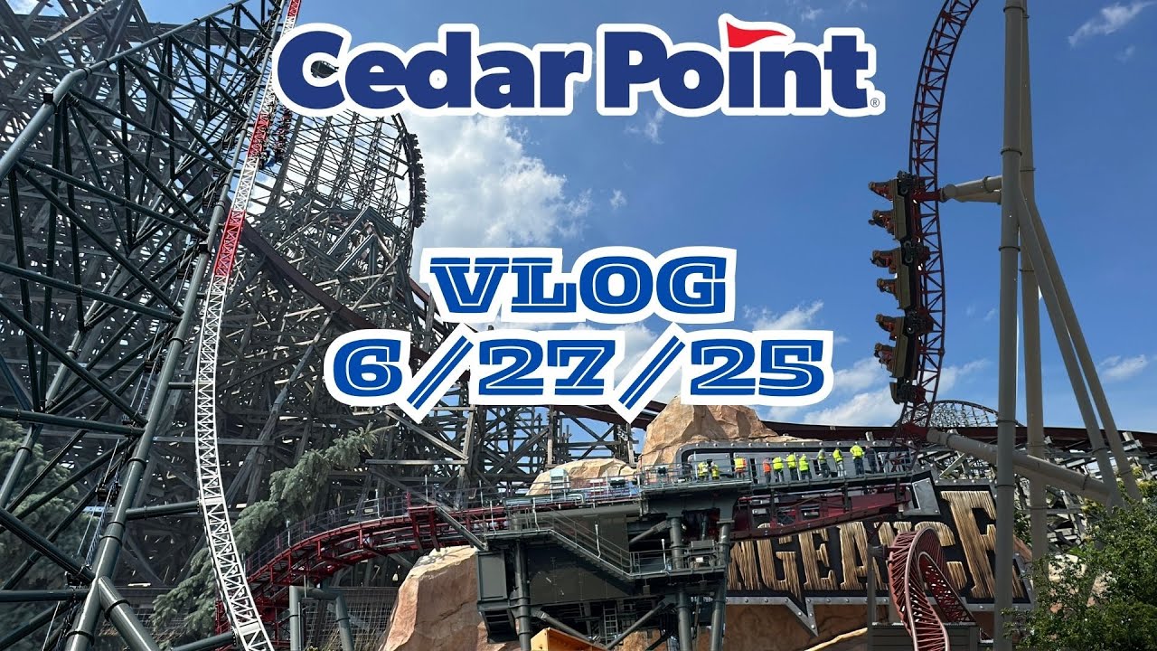 Riding the BEST Rollercoasters!! || Cedar Point VLOG 6/27/25 || Answering the Call Part 3