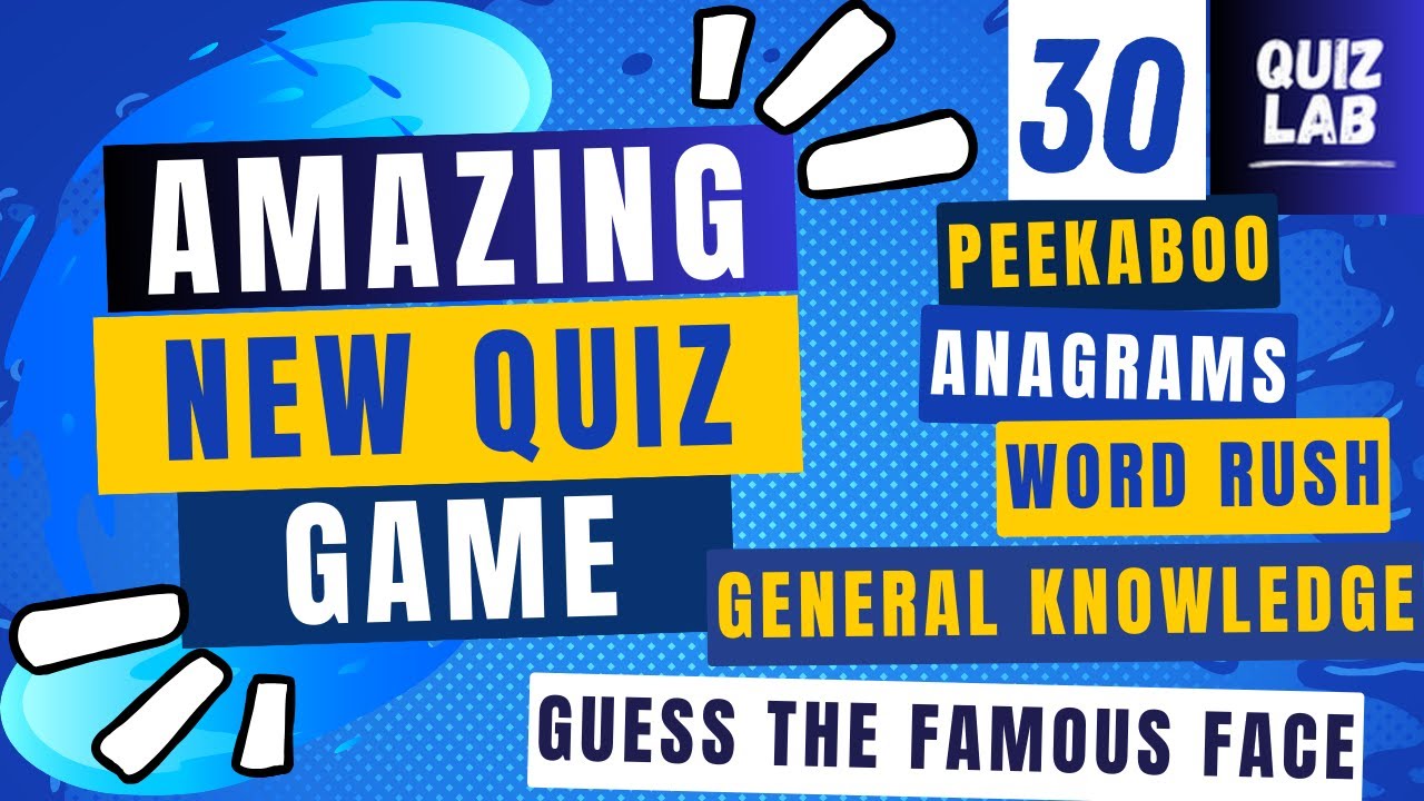 Exciting NEW Trivia Quiz Game. GREAT Family Fun. NEW Games