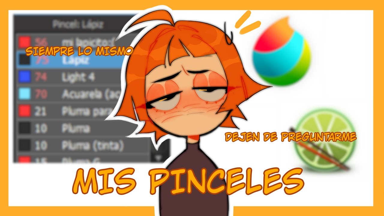 ¿QUE PINCELES USO?