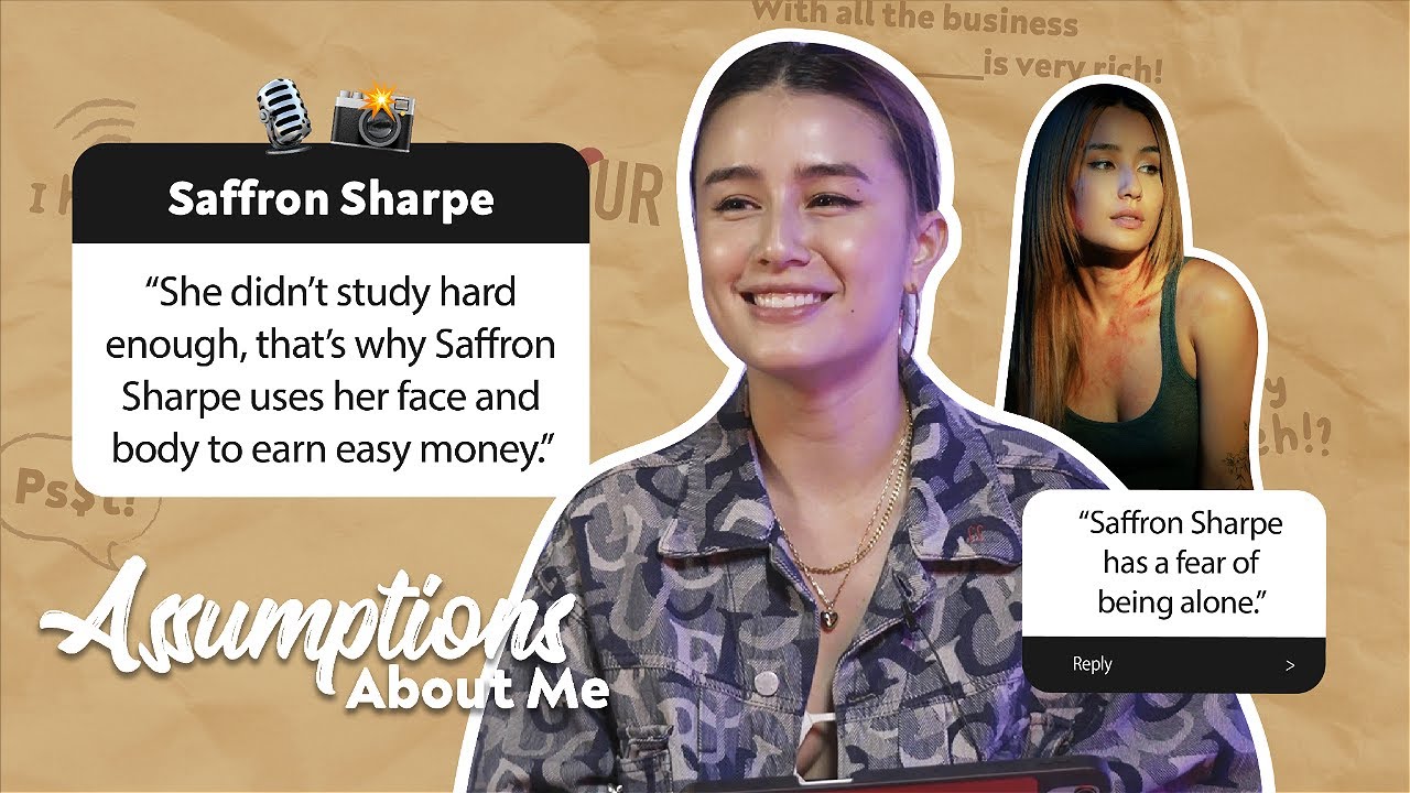 🗣 Saffron Sharpe on Revealing Her Bed Stories Online & Cancel Culture | ASSUMPTIONS ABOUT ME