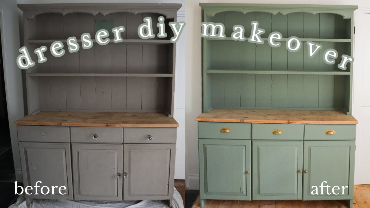 Antique Dresser DIY Makeover BEFORE & AFTER