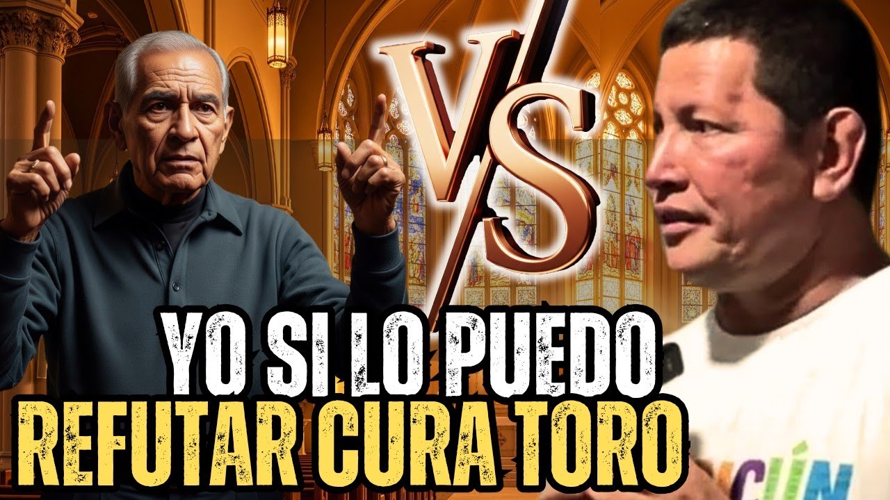 CURA TORO yo si le puede demostrar que el PURGATORIO no existe 😱 PADRE LUIS TORO vs PASTOR