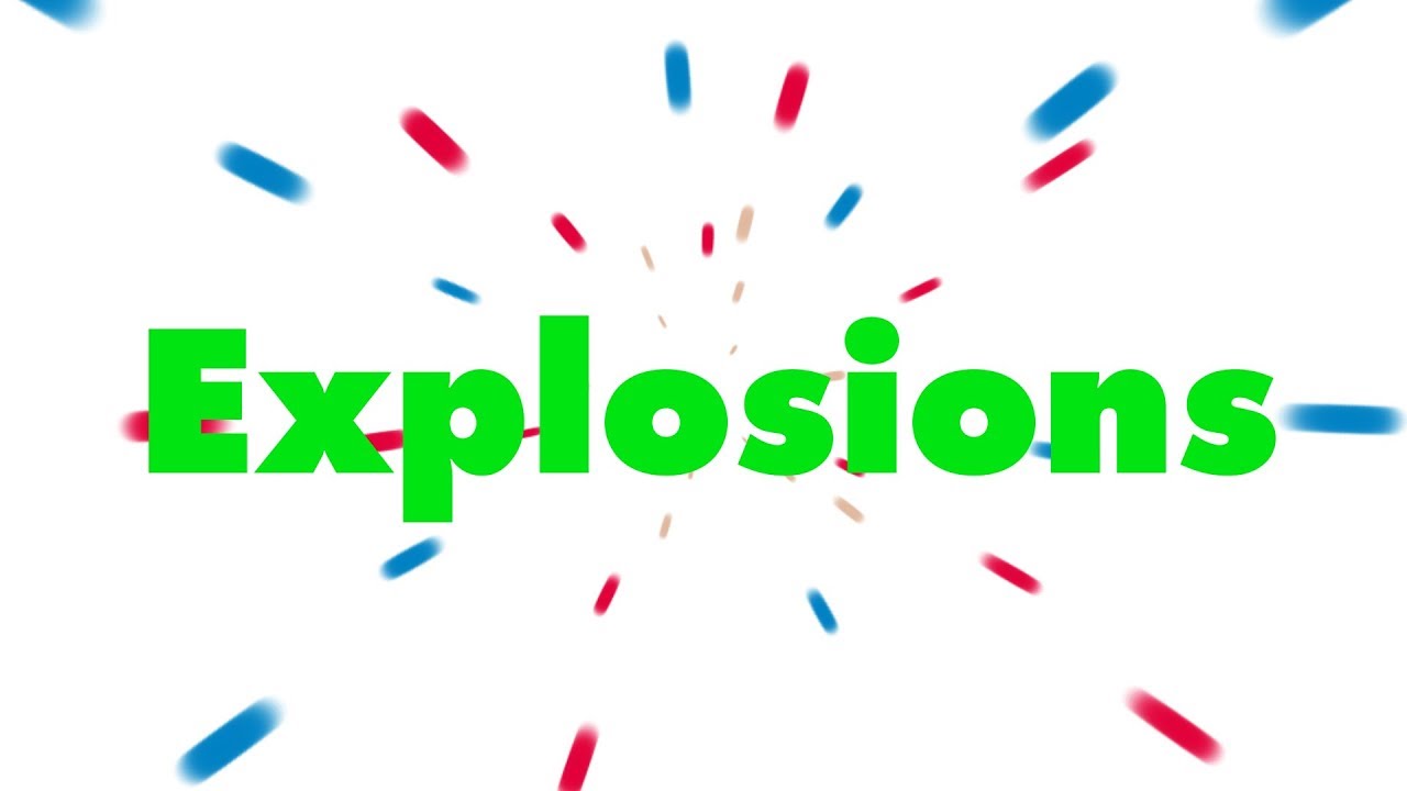 Easy and customizable explosions in After Effects