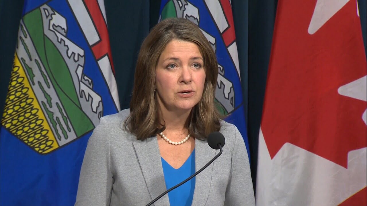 Alberta Premier Danielle Smith defends new gender policy amid criticism | FULL SPEECH
