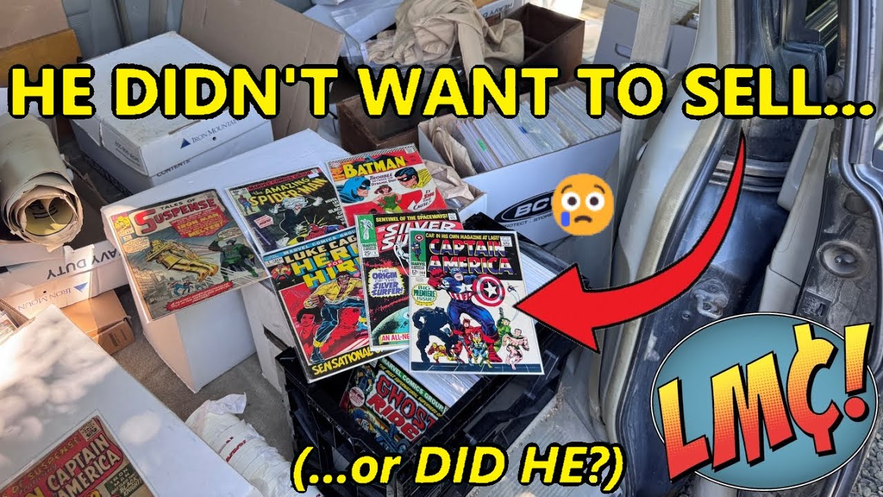 The Best Flea Market Comic Collection Ever&hellip; but I CAN'T BUY IT?!