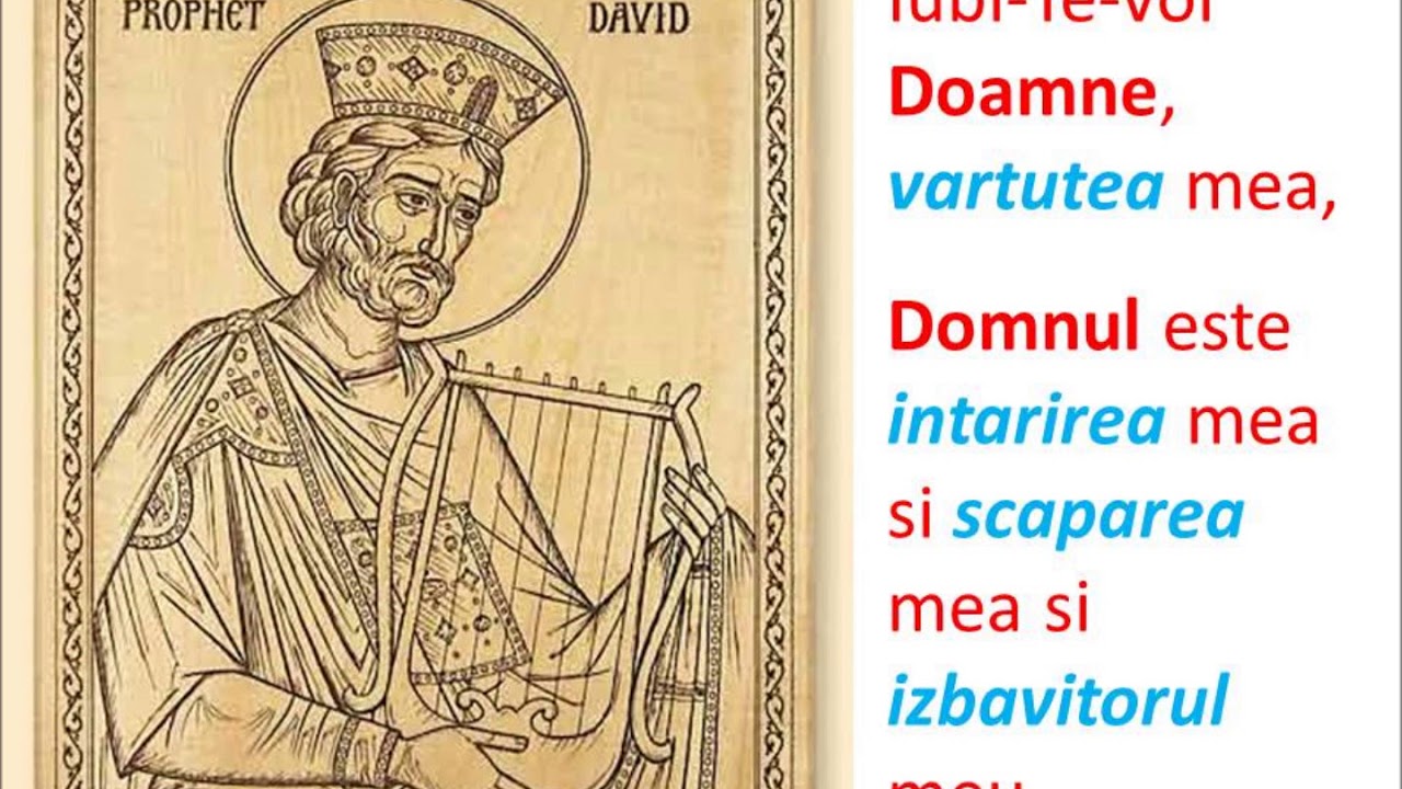 Psaltirea lui David - Catisma 6
