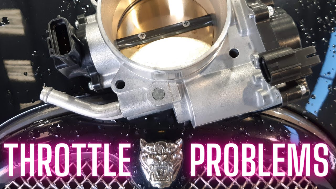 How to replace JAGUAR electronic THROTTLE BODY! Jaguar S Type R gone bad