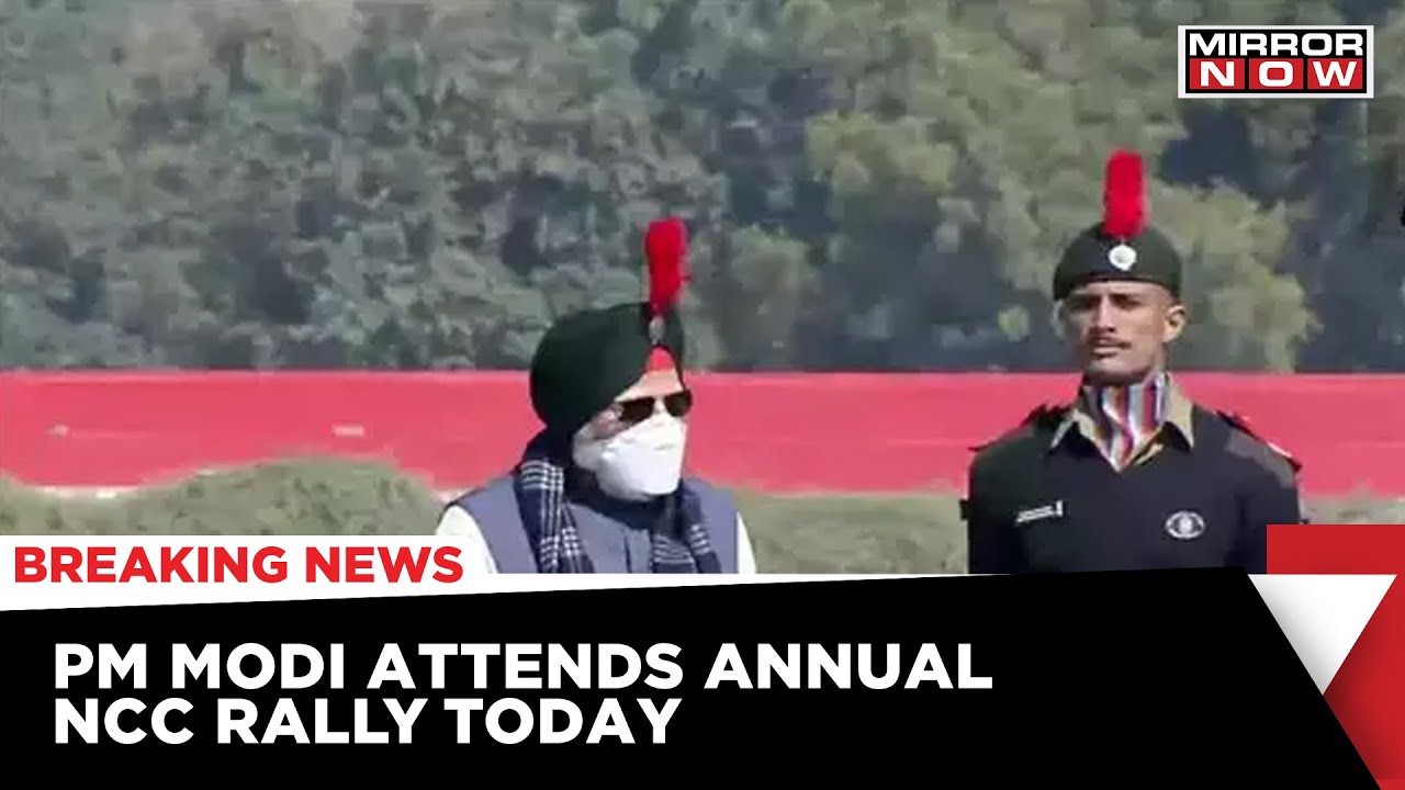 Prime Minister Narendra Modi Attends Annual NCC Rally At Cariappa Ground In Delhi