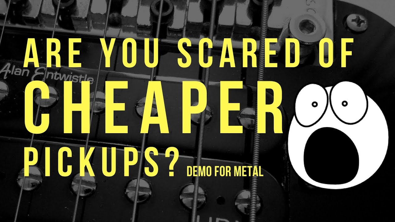 Are You Scared of Cheap Pickups? Entwistle HDN Demo for Metal