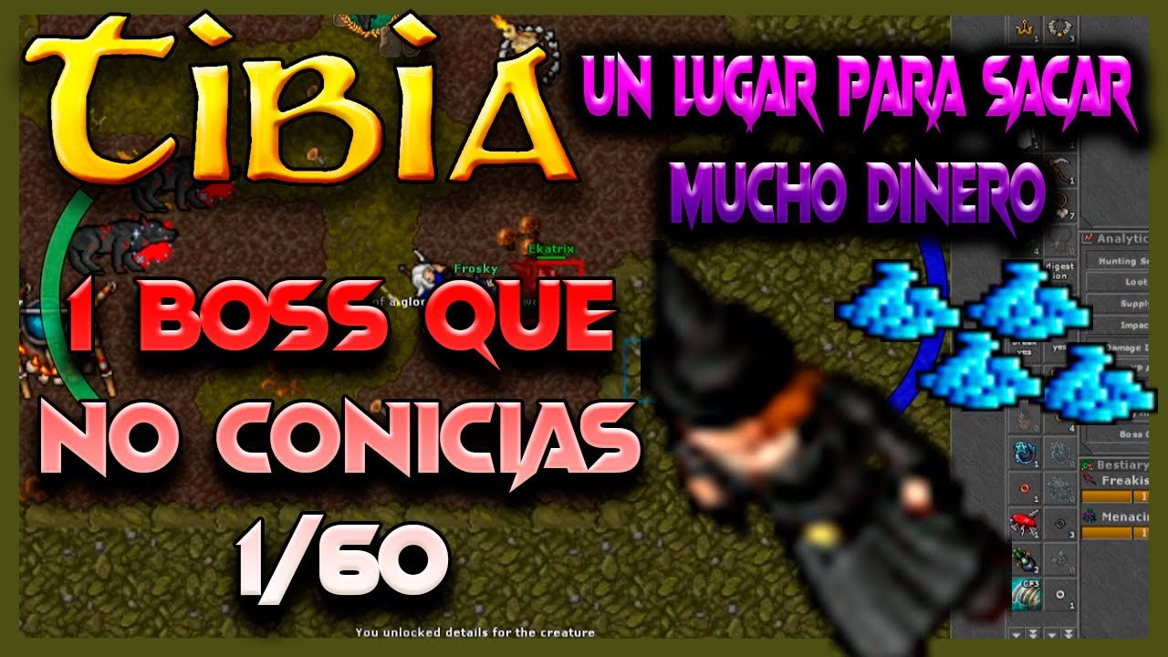 2 COSAS que tienes saber DE TIBIA 1BOSS Y UN LUGAR