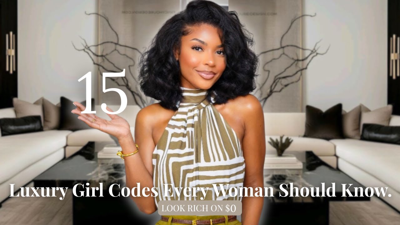 15 Luxury Girl Codes That Make You Look Expensive (For $0)