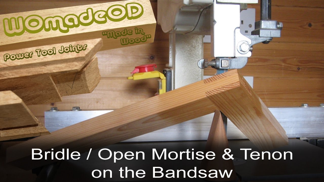 Bridle Joint on the Band Saw