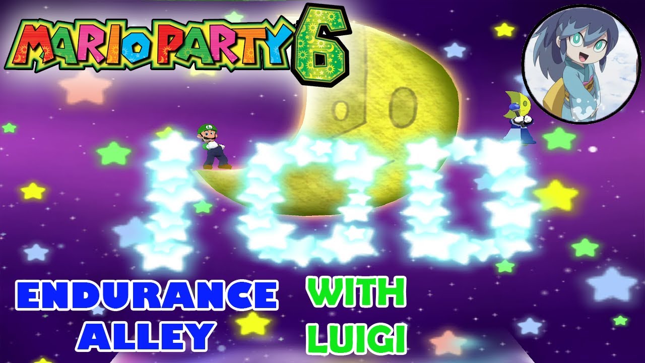 Mario Party 6 - Endurance Alley with Luigi | [LSF]Chaz
