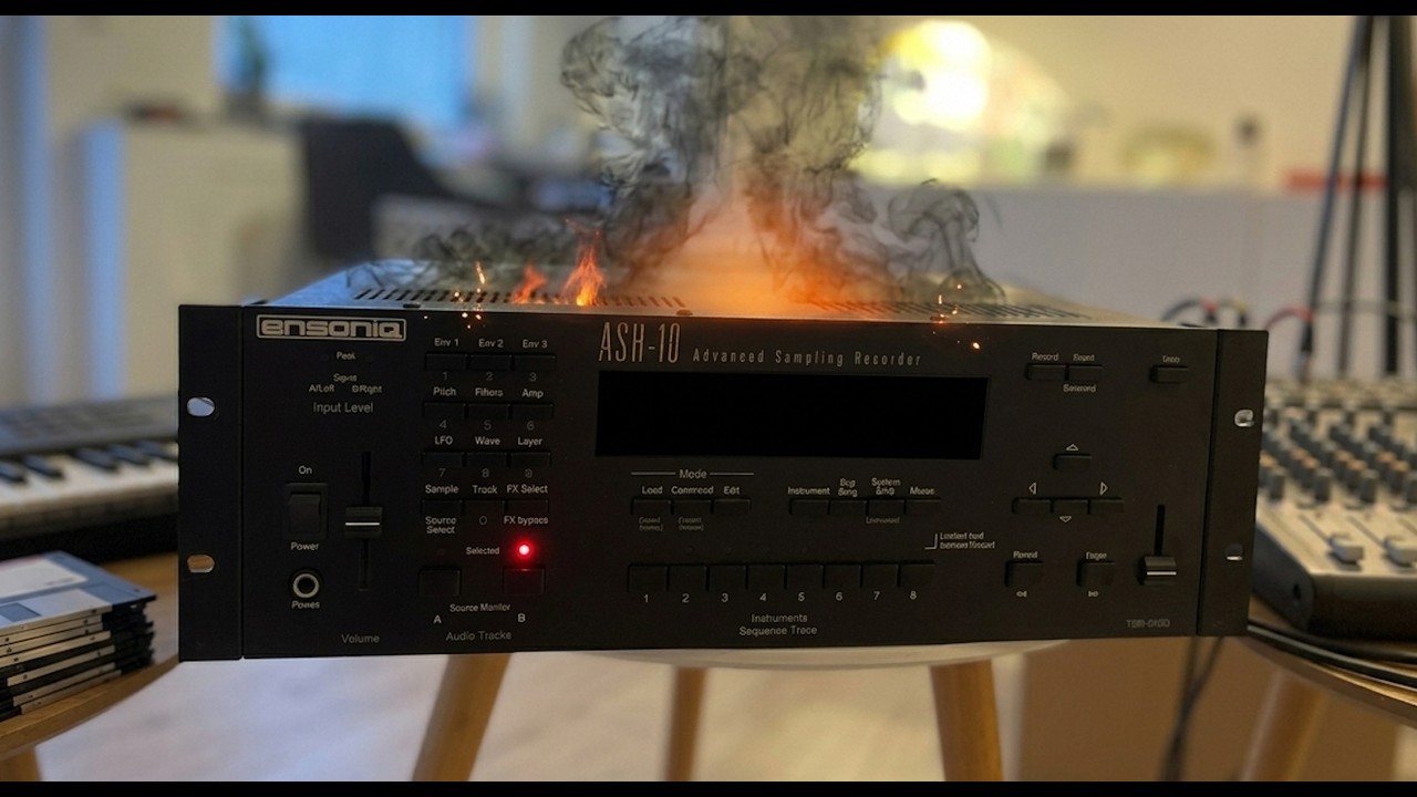 ASR-10 Rack on FIRE! (Literally) - Initial Inspection