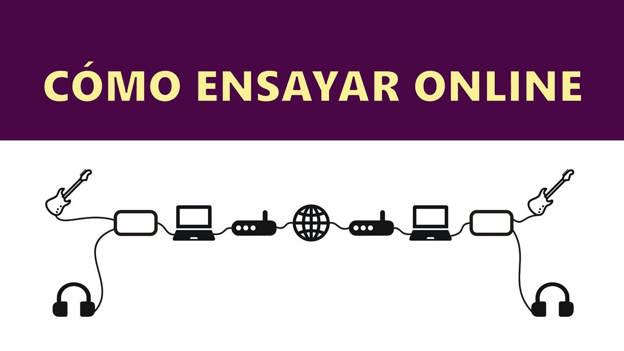 Cómo ensayar online. Toca música con baja latencia desde casa