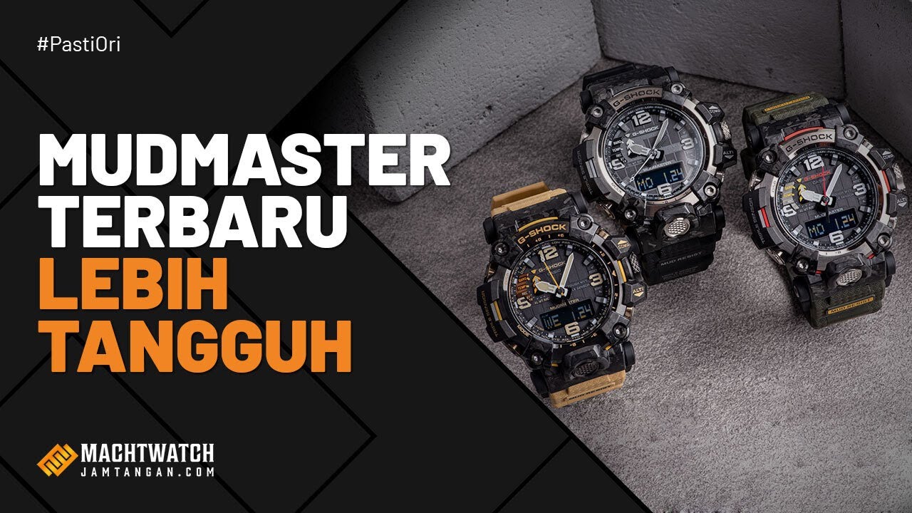 LEBIH KOKOH, LEBIH COMPACT! G-Shock Mudmaster GWG-2000