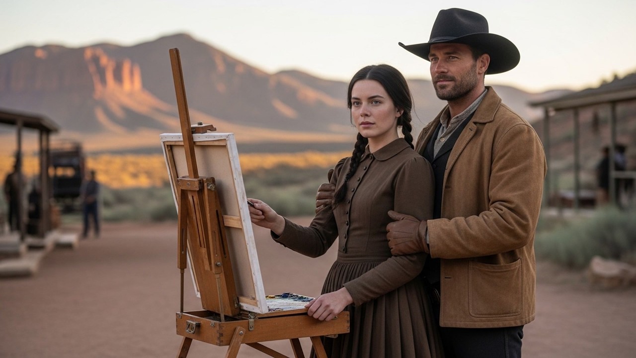 She Was Painting Landscapes That Captured The Wild Beauty, The Cowboy Bought Every Single One Made