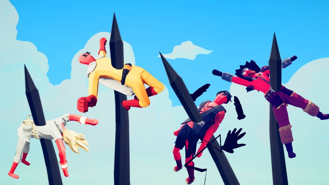 HANG EVERY UNITS on WOODEN POLES | TABS - Totally Accurate Battle Simulator