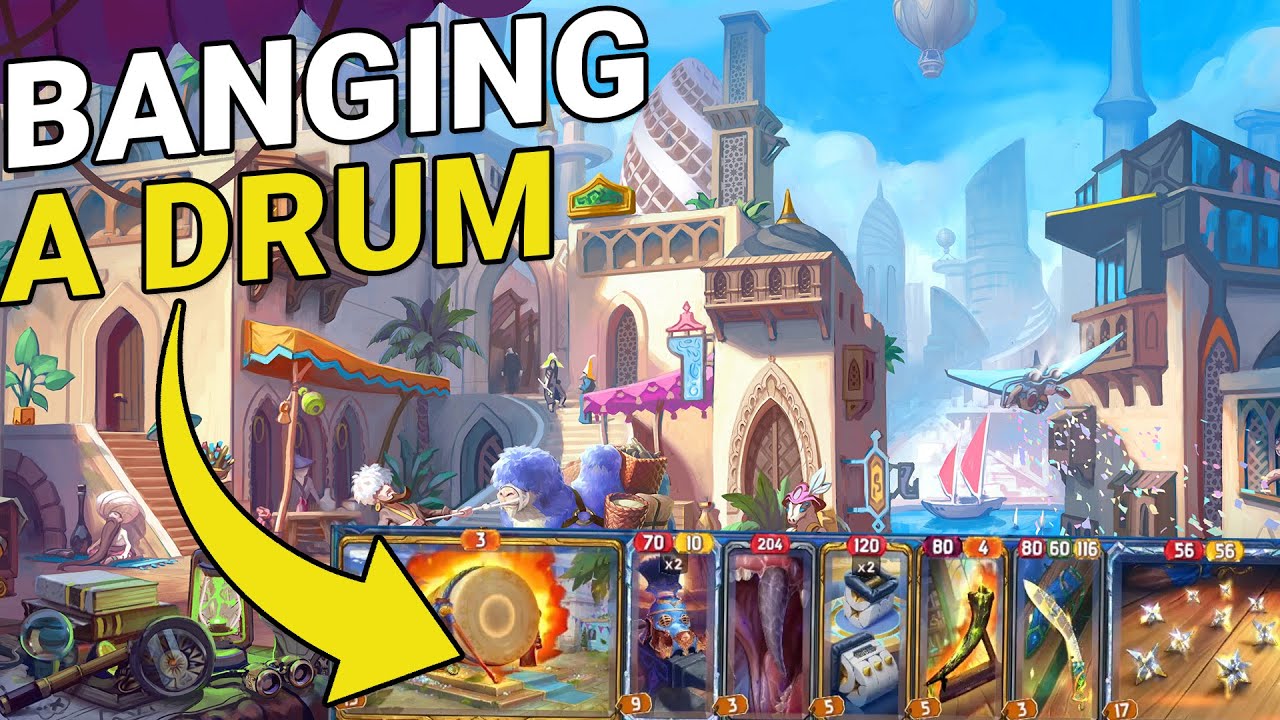 Playing drum in current year??? [The Bazaar]